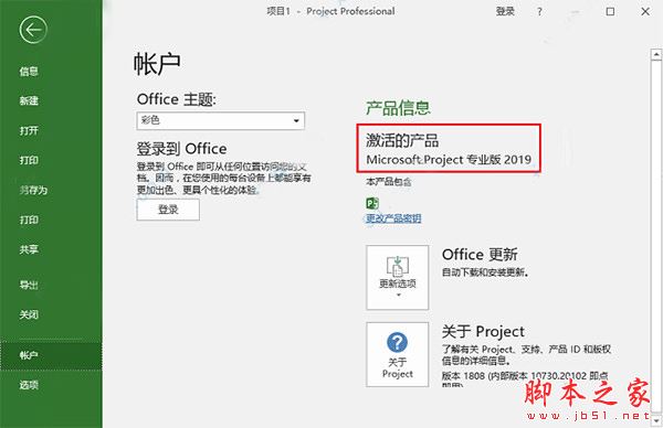 Office Project 2019中文专业破解版