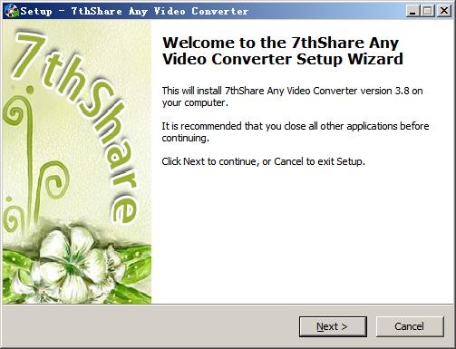 7thShare Any Video Converter(全能视频转换器) v5.8.8免费版
