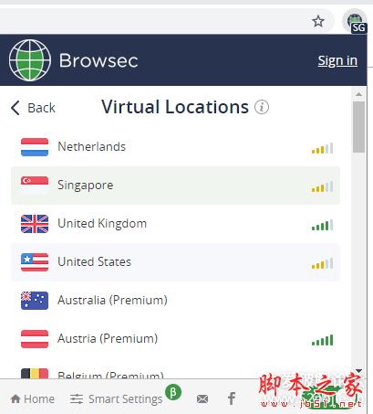 pc浏览器插件下载 Browsec浏览器插件(快捷免费的上网助手) 免费版 附使用教程