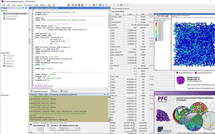 Itasca PFC Suite(建模软件) v6.00.13免费版