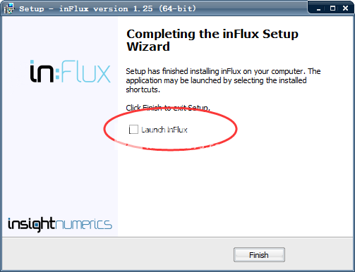 inFlux软件下载 Insight Numerics in:Flux v1.25 x64 安装版(附安装教程)