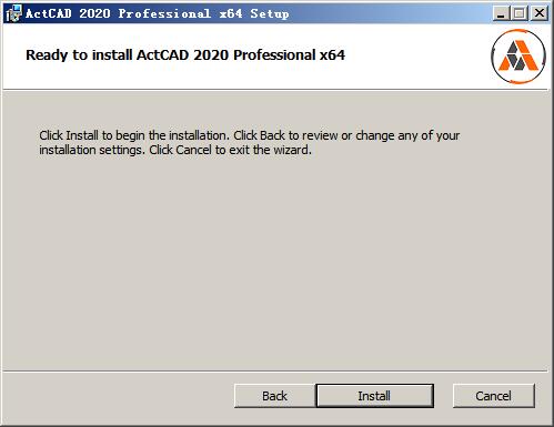 ActCAD Professional 2020(cad建模设计软件)免费版 附安装教程