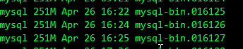 Linux下查看binlog文件创建时间的命令”