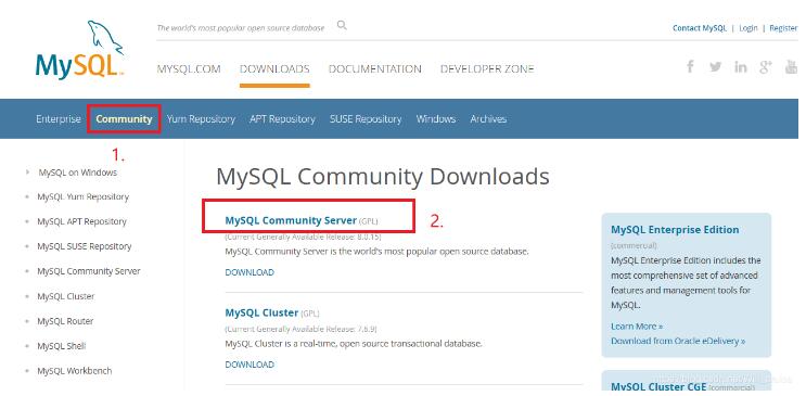 mysql 8.0.15 winx64解压版图文安装教程”