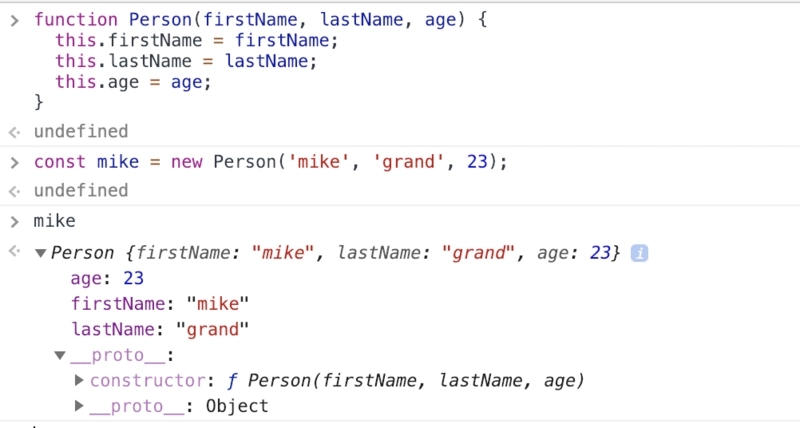 JavaScript中工厂函数与构造函数示例详解