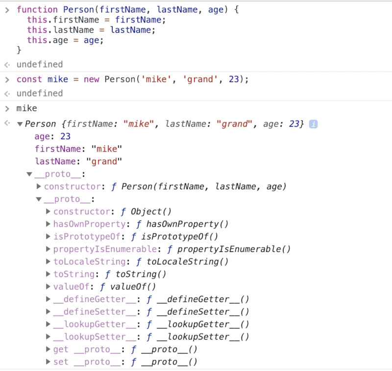 JavaScript中工厂函数与构造函数示例详解