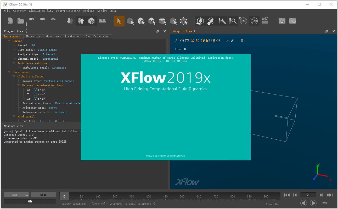 DS Simulia XFlow 2019x破解版