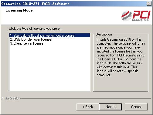 PCI Geomatica 2018 SP2(遥感图像处理软件) v2019.02.01免费版 附安装教程