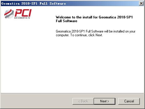 PCI Geomatica 2018 SP2(遥感图像处理软件) v2019.02.01免费版 附安装教程