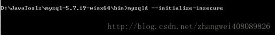 mysql 5.7.19 winx64免安装版配置教程”