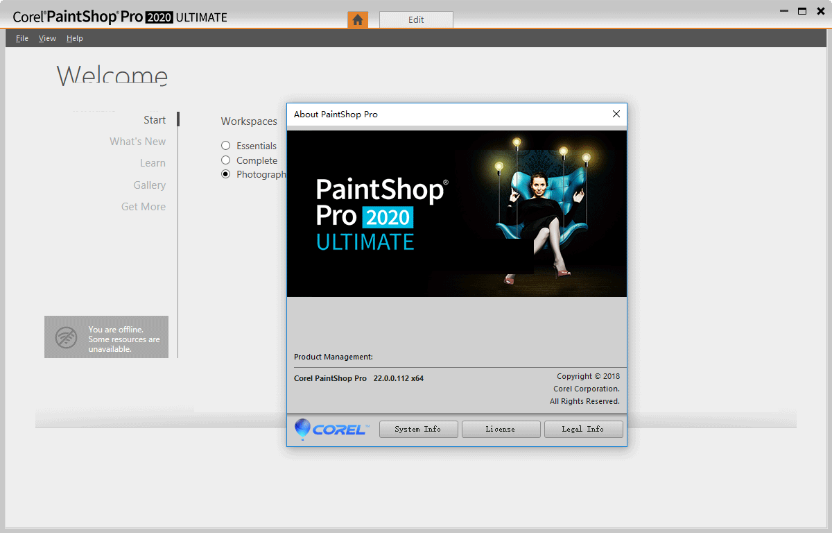 Corel PaintShop Ultimate 2020 v20.0