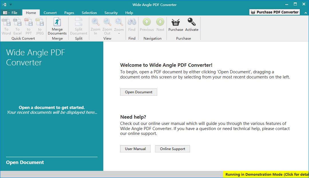 Wide Angle PDF Converter v1.09 免费安装版