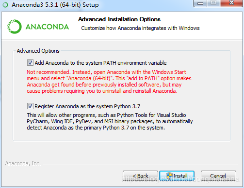 anaconda python 3.7安装教程