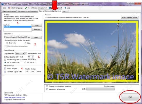 TSR Watermark Image Pro图片加水印 v3.6.1.1 绿色激活版