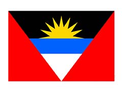 word怎么绘制安提瓜和巴布达国旗标志?