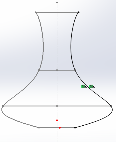 sw怎么放样花瓶? solidworks花瓶的建模方法