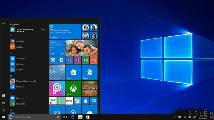 微软Windows 10 19H2发布预览18363.327推送”