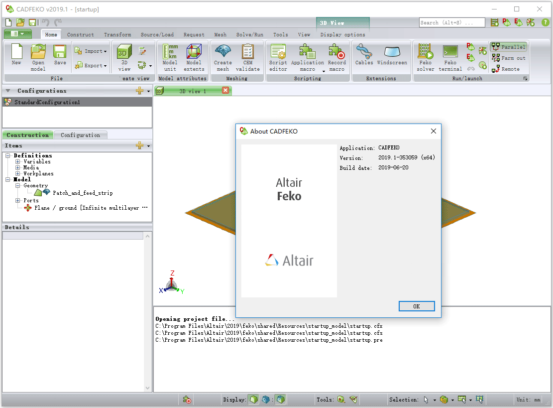 Altair HW FEKO+WinProp 2018.2破解版