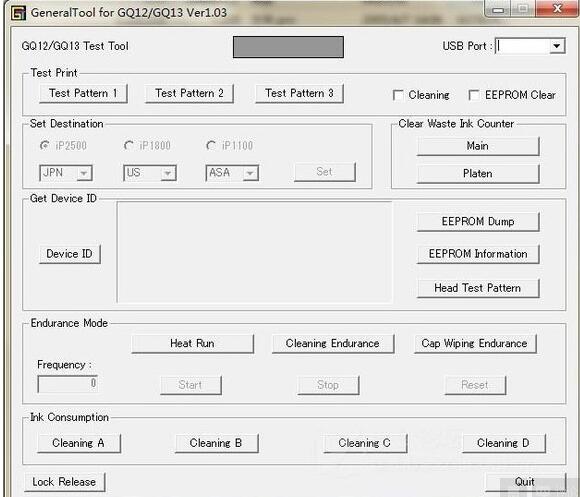 GeneralTool(佳能打印机废墨清零软件) v1.03 绿色免费版