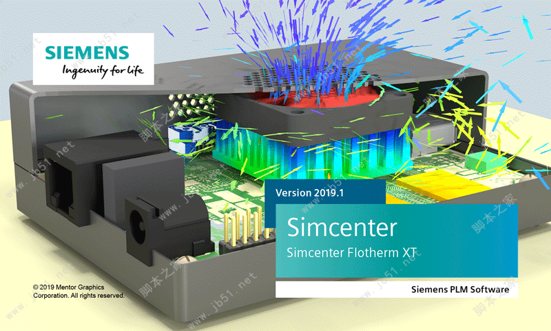 Siemens Simcenter Flotherm XT 2019安装授权破解教程