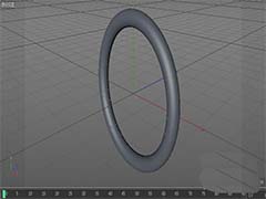 C4D怎么建模铁环? c4d铁环的创建方法