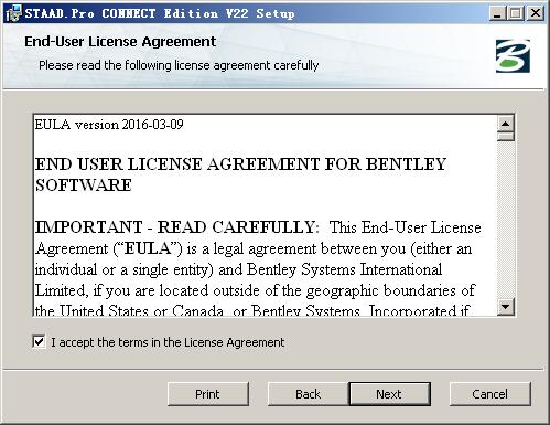 Bentley STAAD.Pro CONNECT Edition v22.00.00.015免费版