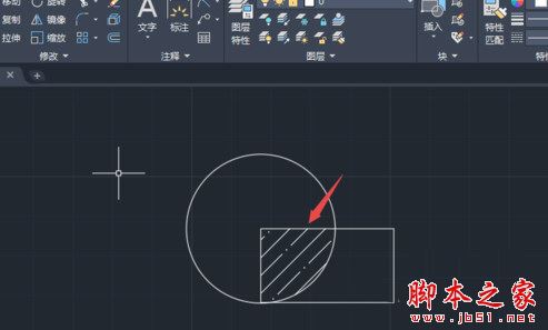 AutoCAD2020填充颜色