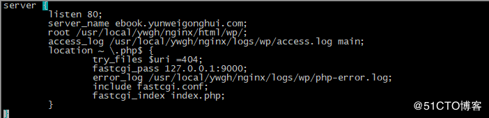 使用nginx配置基于域名的虚拟主机实现​”