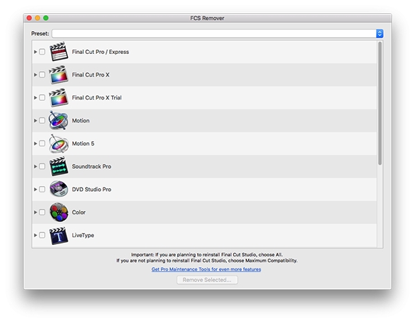 FCS Remover Mac版