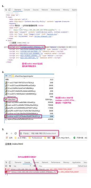 Nginx中部署Angular项目遇到的坑巨坑”