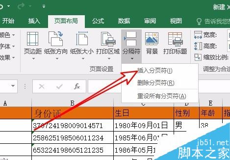 Excel2019怎么快速分页？Excel2019插入分页符教程