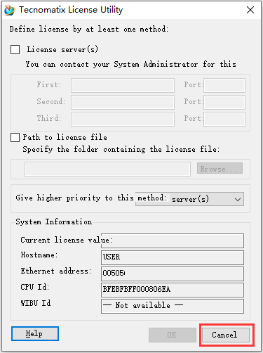 Tecnomatix License Utility