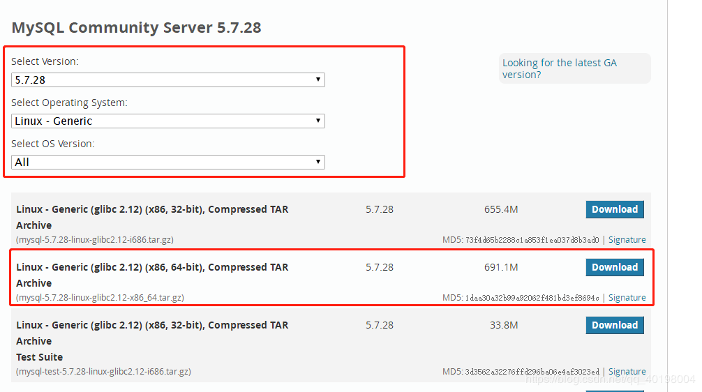 mysql-5.7.28 在Linux下的安装教程图解”