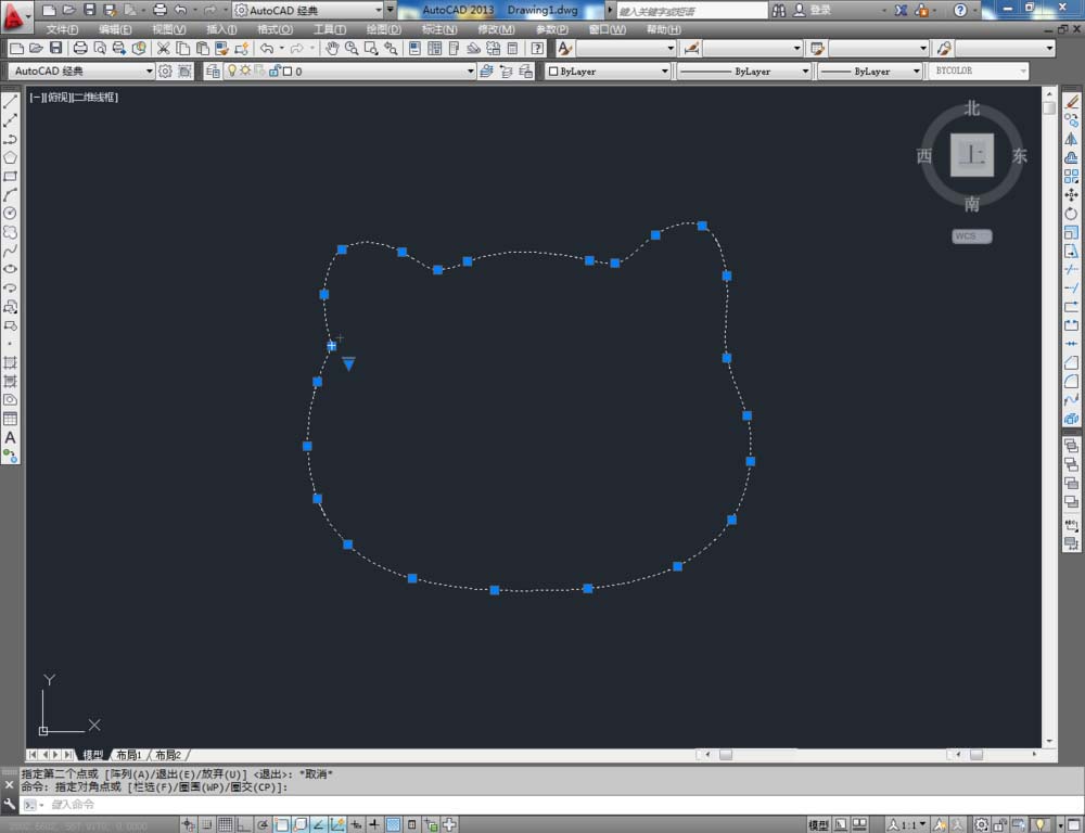 CAD怎么绘制卡通造型的hellokitty猫?