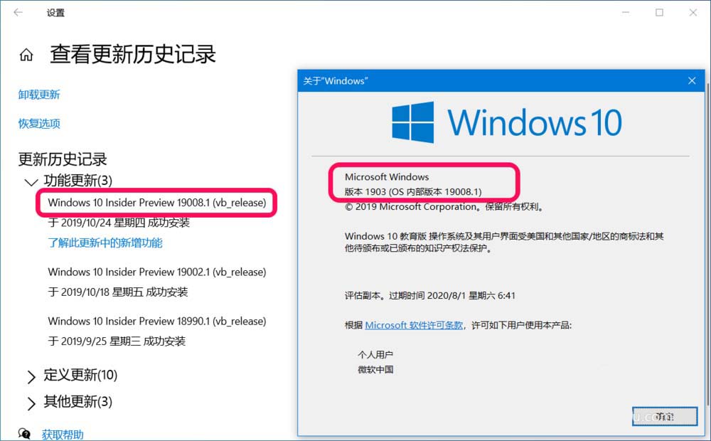 Win10 20H1快速预览版19013怎么手动安装?”