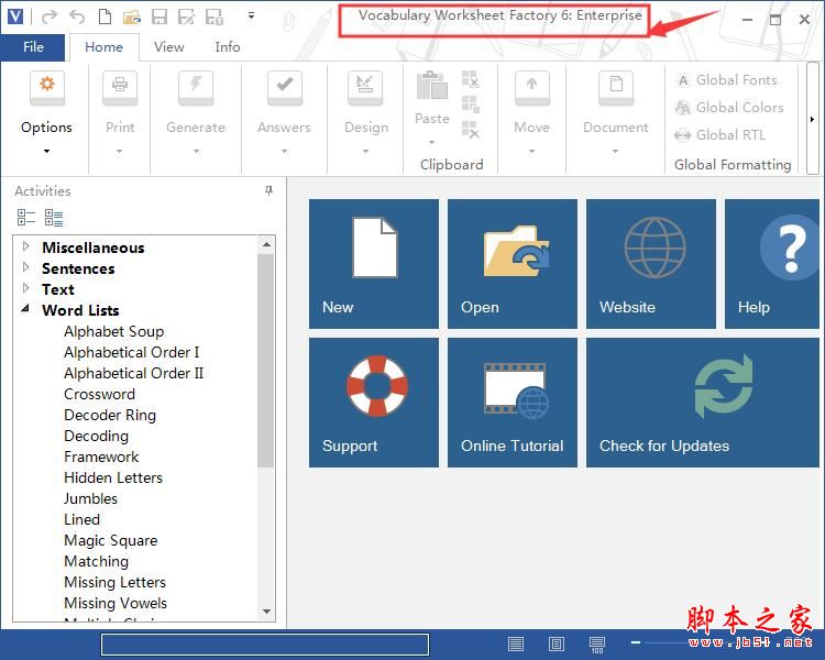 词汇表生成器下载 Vocabulary Worksheet Factory(词汇表生成软件) v6.0.8.3 安装版(激活教程+补丁)