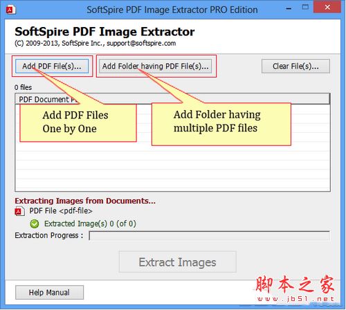 SoftSpire PDF Image Extractor(PDF图片提取软件)