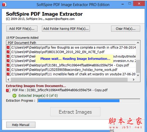 SoftSpire PDF Image Extractor(PDF图片提取软件)