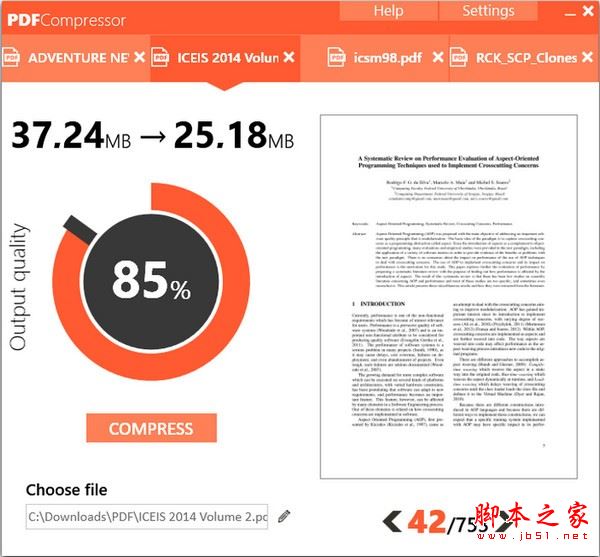 PDF文档无损压缩软件下载 Abelssoft PDF Compressor(PDF文件压缩器) 免费安装版 适用于win10