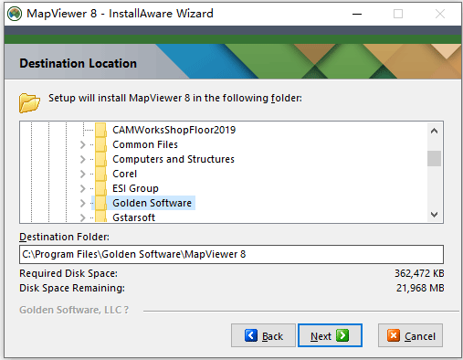 Golden Software MapViewer 8.7