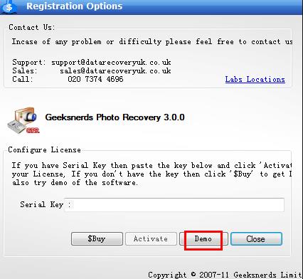 GeekSnerds Photo Recovery下载 照片恢复软件GeekSnerds Photo Recovery v3.0.0 特别免费版(附激活教程+补丁)