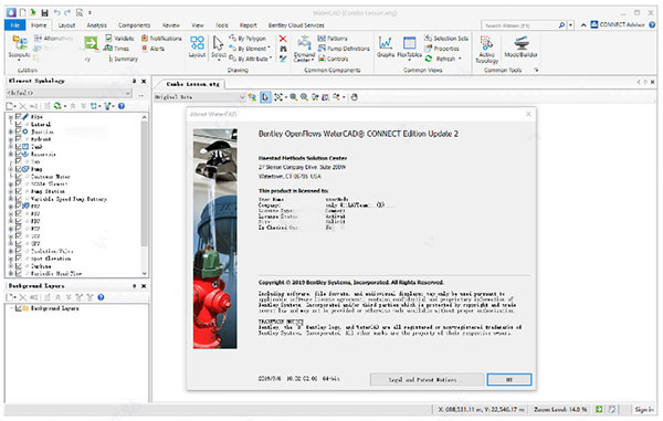 WaterCAD CONNECT Edition下载 Bentley WaterCAD CONNECT Edition Update 2 v10.02.02.06 特别免费版