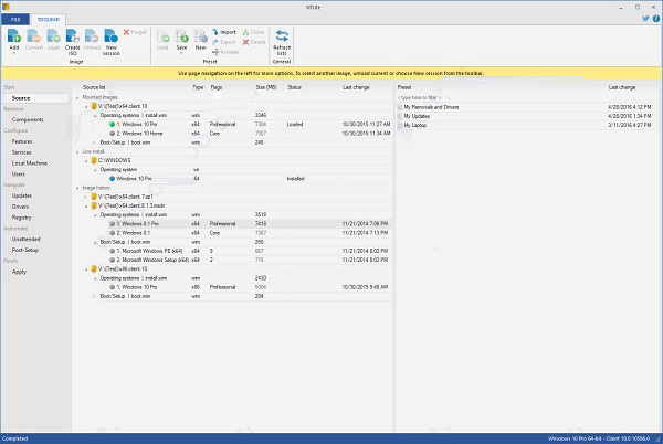 NTLite官方下载 系统封装精简工具 NTLite V2.3.8.8945 官方安装版 32/64位