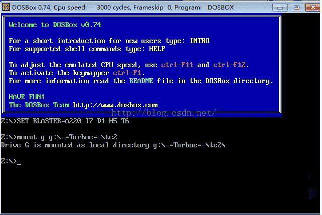 Turbo C 2.0 dosbox版 支持win7