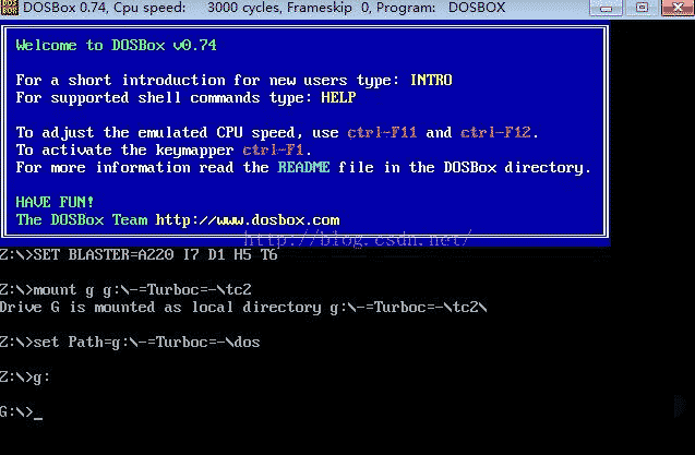 Turbo C 2.0 dosbox版 支持win7