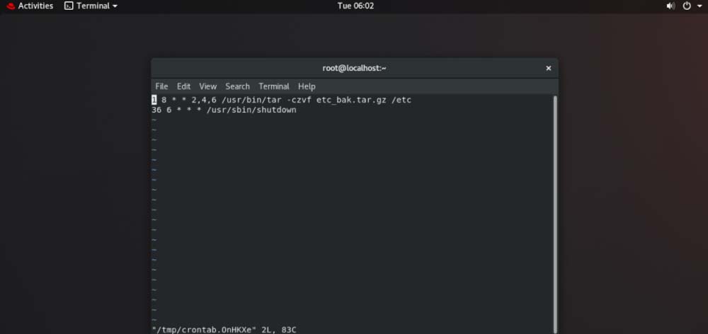 linux中crontab计划任务怎么删除?