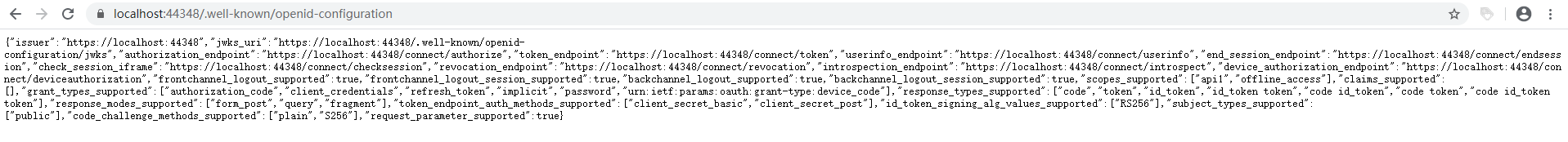IdentityServer4实现.Net Core API接口权限认证(快速入门