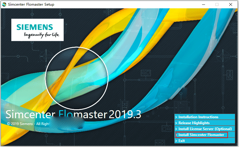 Siemens Simcenter Flomaster 2019.3