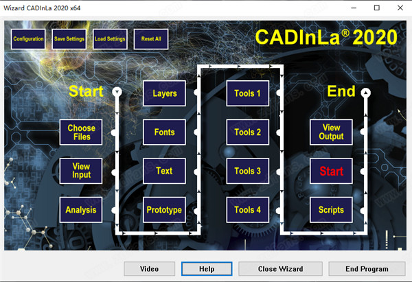 CADInLa 2020下载 CADInLa 2020(dwg版本转换器) v9.50b 激活免费版 64位