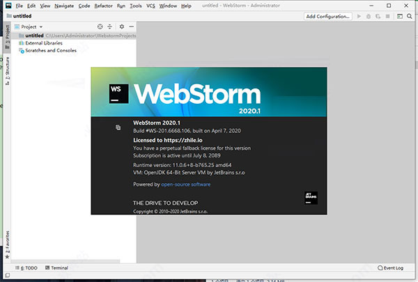 webstorm 2020下载 webstorm 2020.1 汉化包 中文版(附汉化教程) 